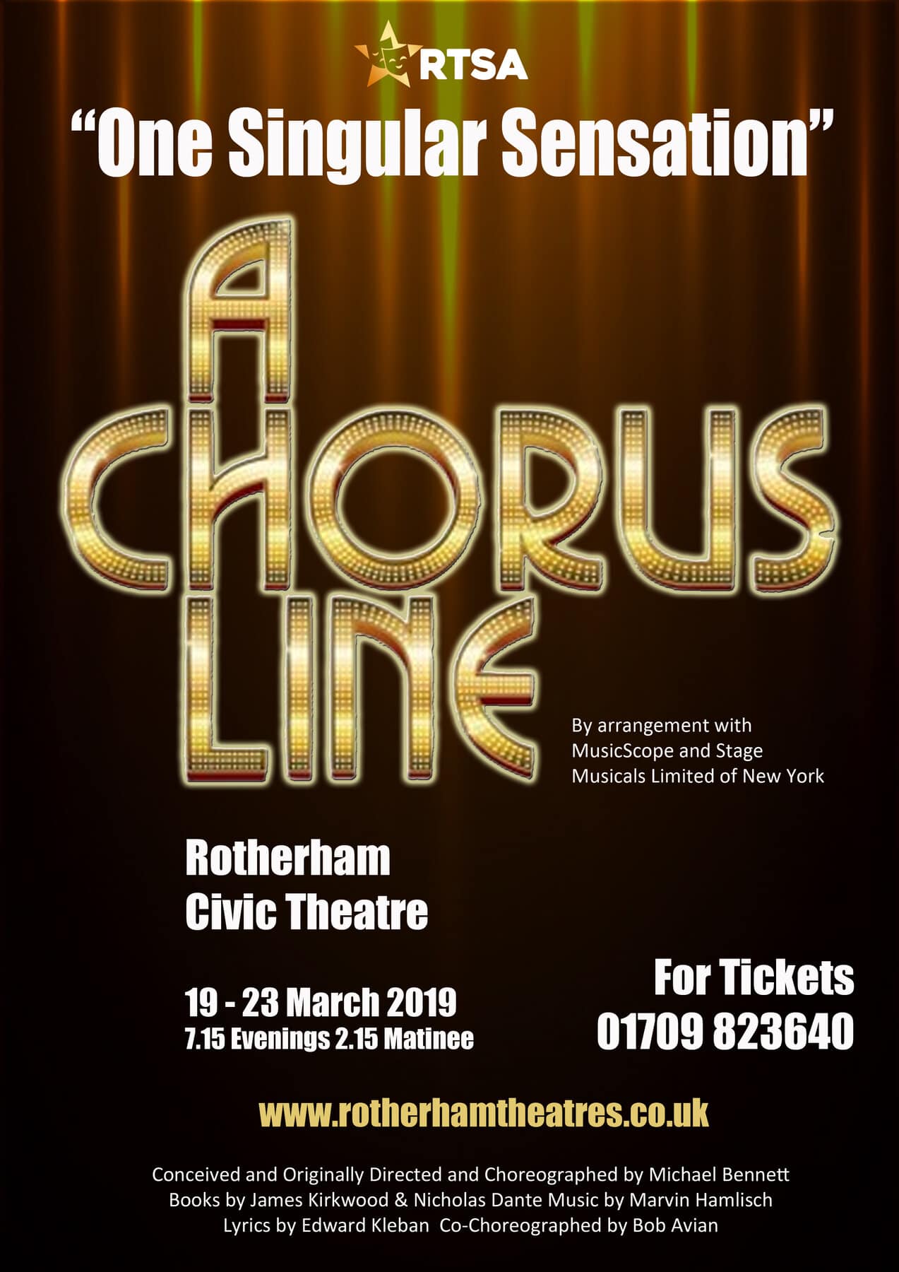 A Chorus Line - RTSA show