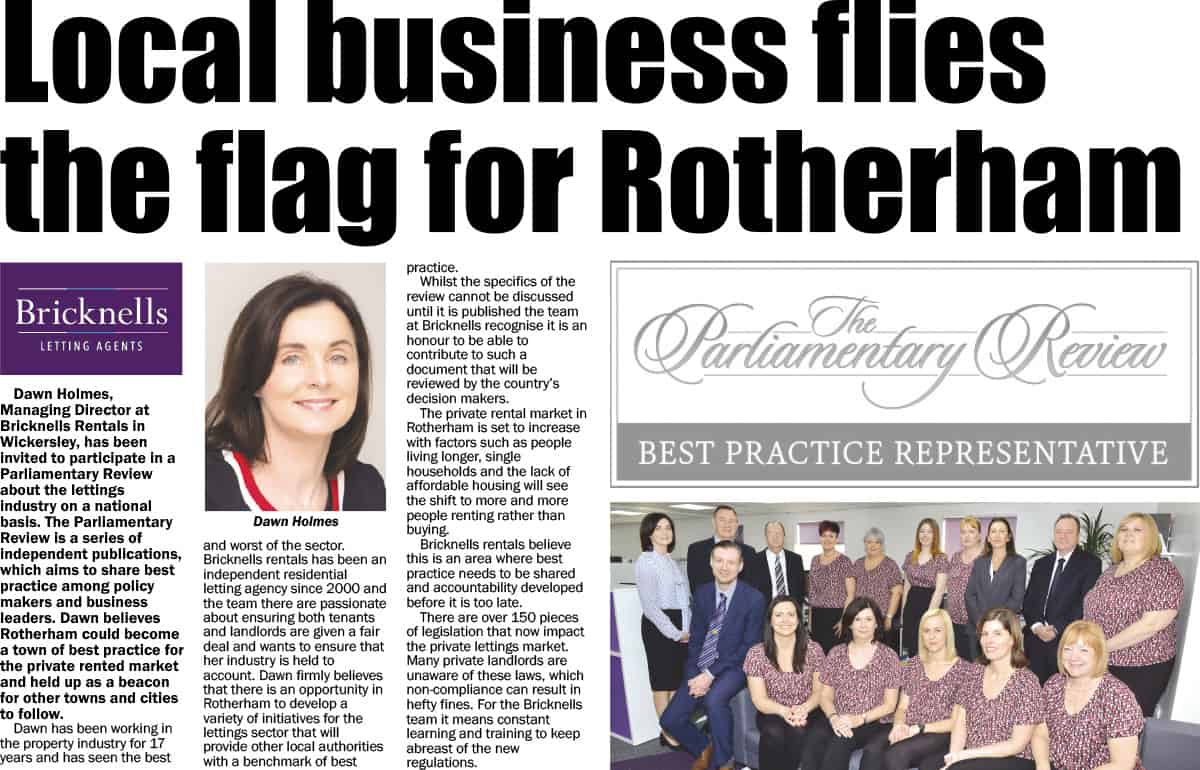 Bricknells Parliamentary Review Article