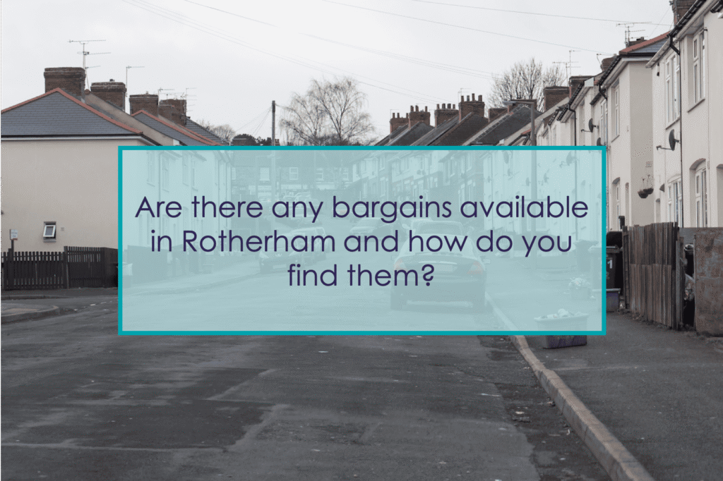 Are there any bargains available in the Rotherham property market?