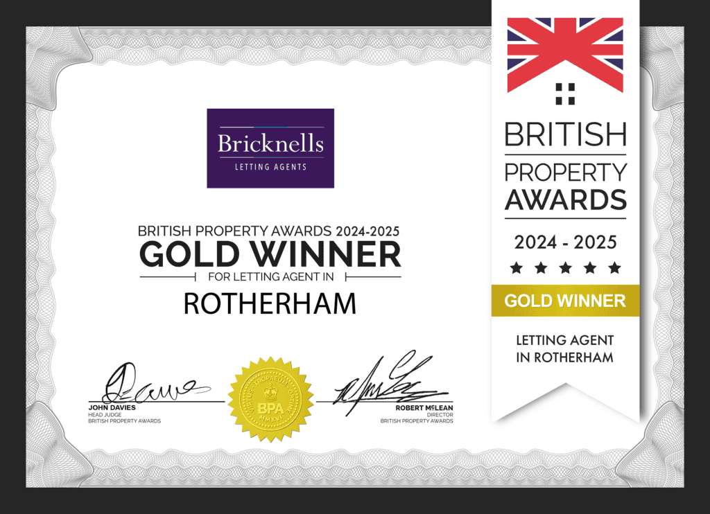 British Property Awards Gold Winner, 2024-25 Rotherham