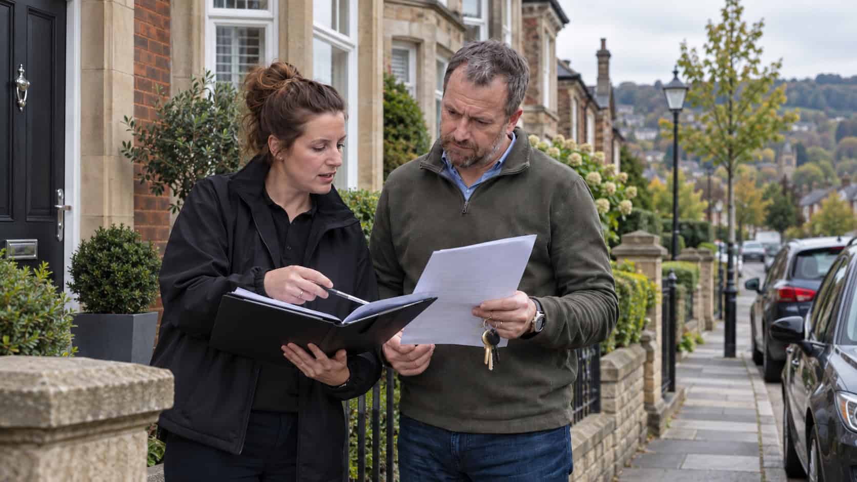A local property landlord takes advice on selective licensing from a letting agent